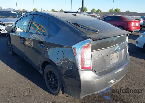 2014 Toyota Prius Three z USA, uszkodzony, nr VIN JTDKN3DU0E0369098